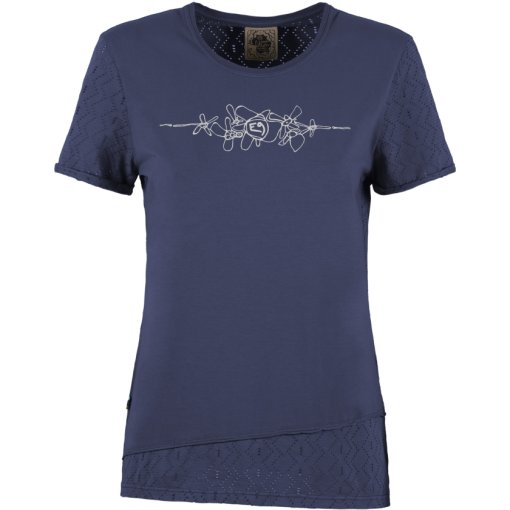 Produktbild von E9 Bonny T-Shirt Damen - Vintage Blue