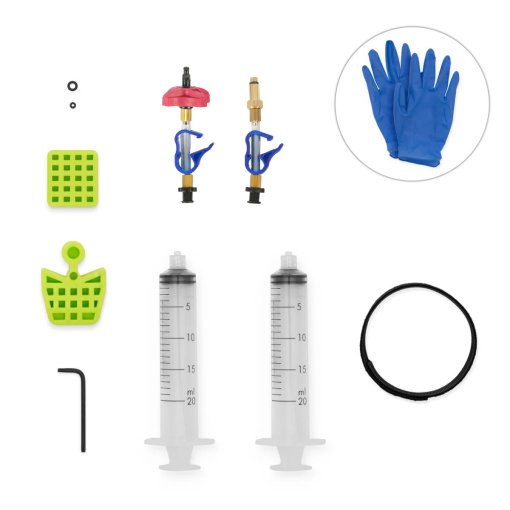 Photo produit de BLEEDKIT.COM Premium Edge Kit de purge pour freins hydrauliques SRAM à partir de 2017