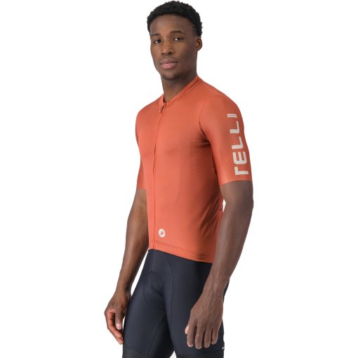 Produktbild von Castelli Entrata Apex Kurzarmtrikot Herren - paprika/silver moon 655