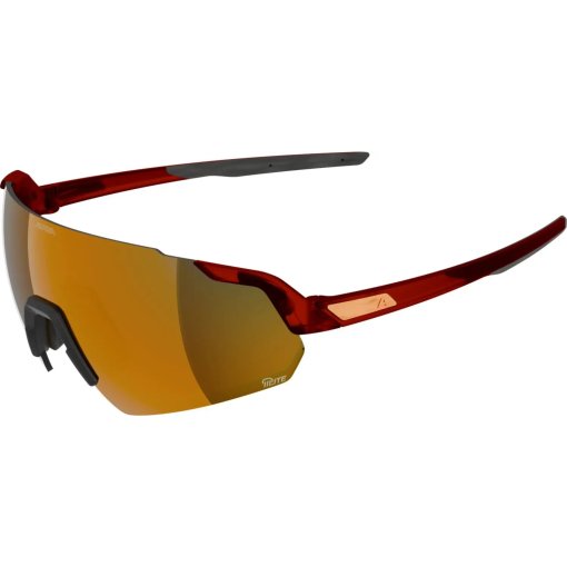 Foto de Alpina Turbo Air Q-Lite Gafas - red-translucent matt/gold mirror + pink
