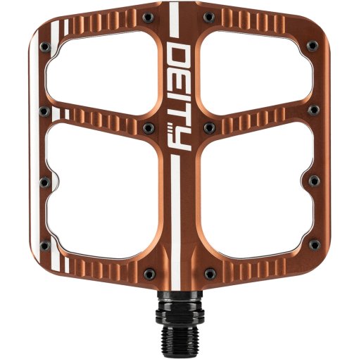 Productfoto van Deity Components Flat Trak Pedalen - brons