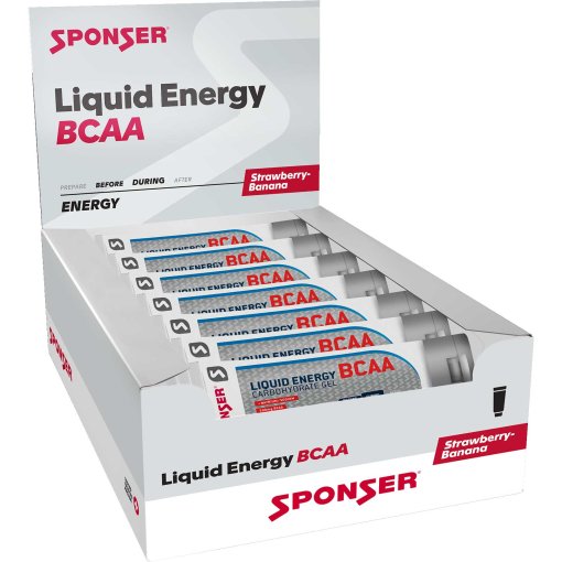 Billede af SPONSER Liquid Energy BCAA - Carbohydrate Gel - new recipe - Tube - 18x70g