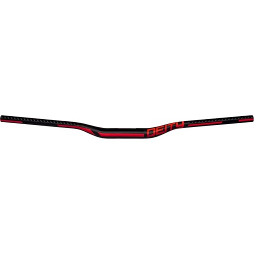 Picture of Deity Components Racepoint MTB Handlebar - 35 | 810mm | 25mm Rise - red