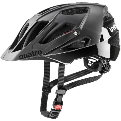 Produktbild von Uvex quatro cc Fahrradhelm - all black matt