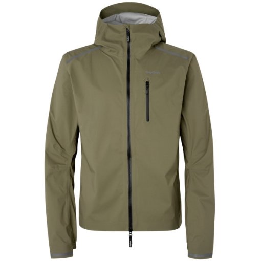 Foto de GripGrab Chaqueta Impermeable Ligero - EXPLR - Olive Green