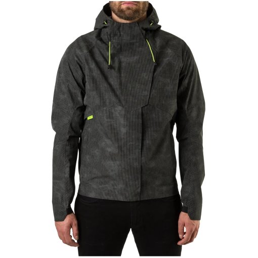 Picture of AGU Tech Commuter Rain Jacket Men - black hi-vis/reflection