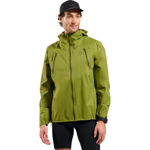 Image de Odlo Veste Imperméable Homme - X-Alp Pro 2.5L - guacamole