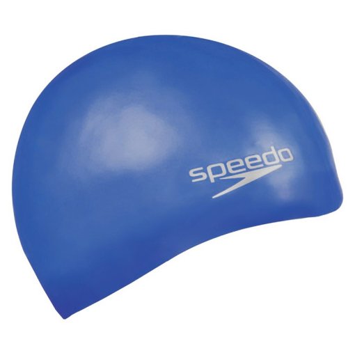 Produktbild von Speedo Plain Moulded Silicone Badekappe - blue