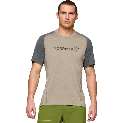 Photo produit de Norrona T-Shirt Homme - fjørå equaliser lightweight - Winter Twig/Beluga
