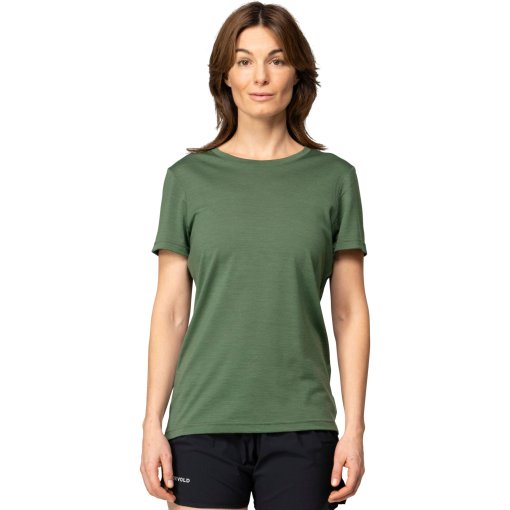 Productfoto van Devold Classic T-shirt Dames - 421A Forest
