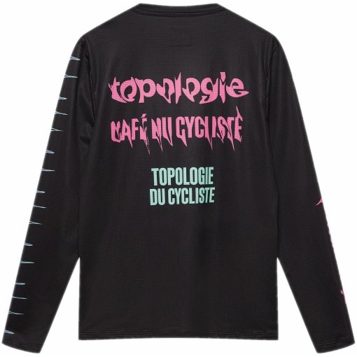 Café du Cycliste x Topologie Ambre Longsleeve Shirt Men - black