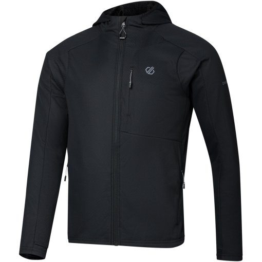 Foto de Dare 2b Heat Weave Stretch Camiseta de entretiempo para hombre - 800 Black