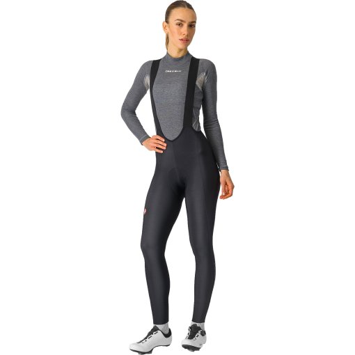 Photo produit de Castelli Cuissard à Bretelles Court Cycliste Femme - Espresso DT - noir 010