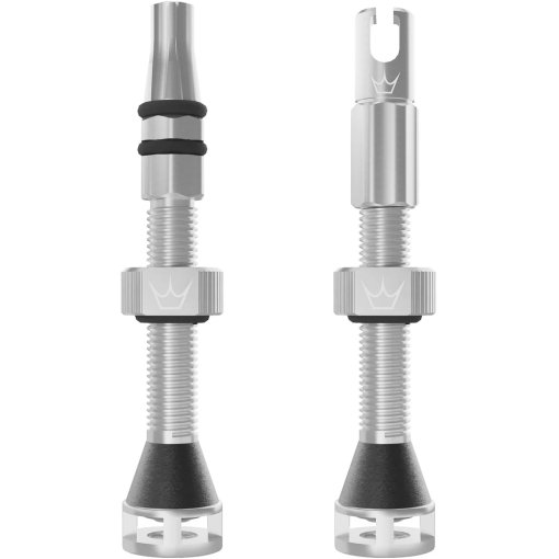 Produktbild von Peaty&#039;s Holeshot Fast Flow Tubeless Ventile - Silber