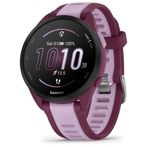 Produktbild von Garmin Forerunner 165 Music GPS Laufuhr - Beere/Flieder