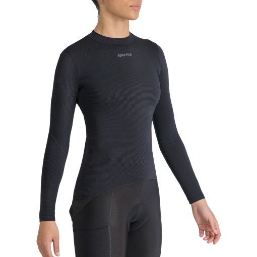 Foto de Sportful Camiseta Interior Manga Larga Mujer - Merino Layer - 002 Negro