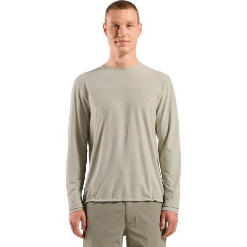 Photo produit de Odlo T-shirt Cargo à Manches Longues Homme - Explorer Chill-Tec - agate gray