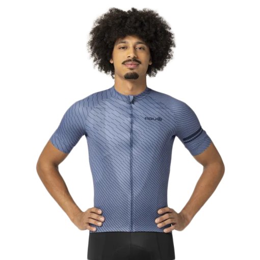 Immagine prodotto da AGU Maglia a Maniche Corte Uomo - Essential Chippie Lines - specchio blue