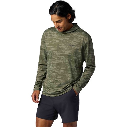 Produktbild von Marmot AirExchange UPF 50 Hoody Herren - olive grove lagos
