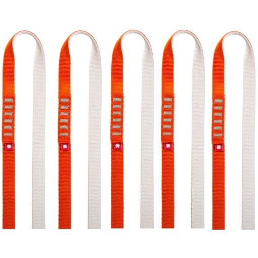 Photo produit de Ocún Sangle - O-Sling Eco-PES 16 mm - Pack de 5 - 60 cm orange
