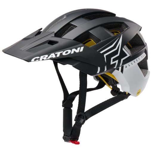Photo produit de CRATONI Casque - AllSet Pro MIPS - noir-blanc mat