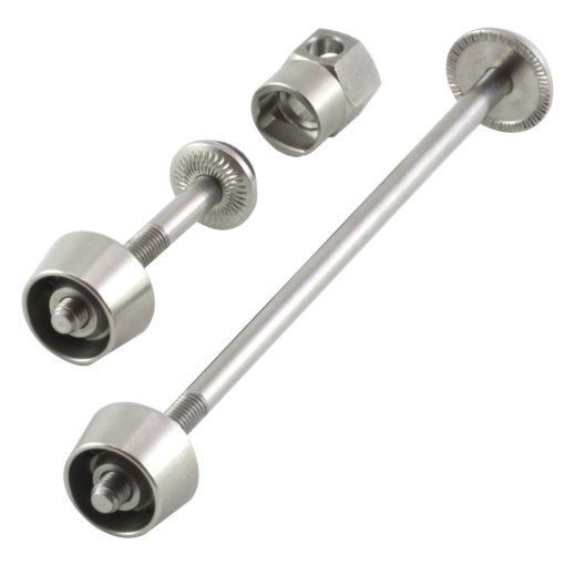 Foto de Pitlock Set 01 FW + Saddle Clamp Lock - silver