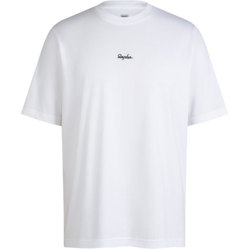 Photo produit de Rapha T-Shirt Homme - Regular Cotton - white/black