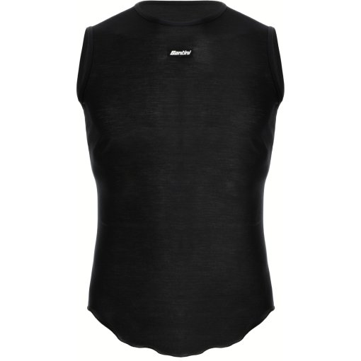 Foto de Santini Camiseta Interior sin Mangas Hombre - Primaloft BM002GLLDRY - negro