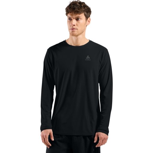 Photo produit de Odlo T-Shirt Manches Longues Running Homme - Zeroweight Chill-Tec 2.0 - black