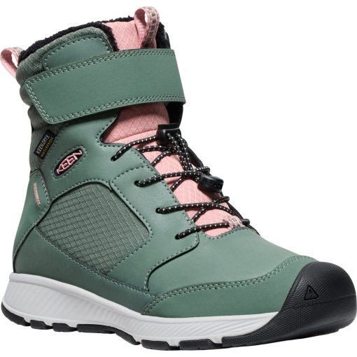 Foto de KEEN Botas Jóvenes - Skua Winter Waterproof - Dark Forest / Rose Elegance