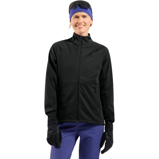 Photo produit de Odlo Veste de Ski de Fond Femme - Essentials Warm - noir