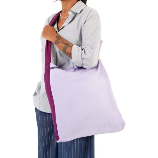 Immagine prodotto da Ticket To The Moon Borsa - Eco Bag - Medium 15L - Light Purple / Plum