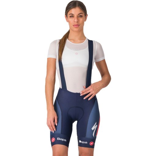 Foto de Castelli Culotte Corto con Tirantes Ciclismo Mujer - Competizione 2 DT Team Soudal Quick-Step - belgian blue 424