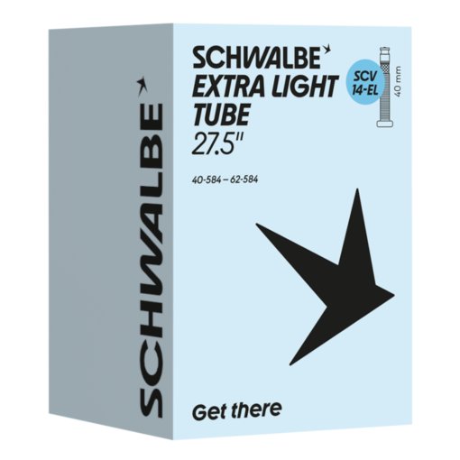 Picture of Schwalbe Inner Tube - No. 14-EL (Extra Light) | 27.5&quot; - 40/62-584 | SCV 40mm (Clik Valve)