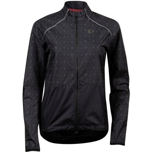 Productfoto van PEARL iZUMi Bioviz Barrier Jas Dames 11232005 - zwart/reflective deco - 6YK