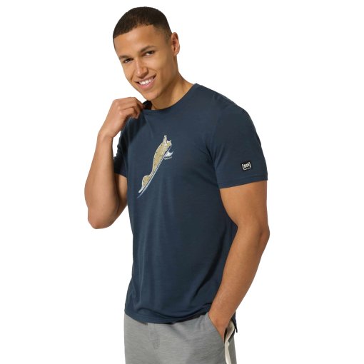 Produktbild von SUPER.NATURAL Duck Dive T-Shirt Herren - Blueberry/Various