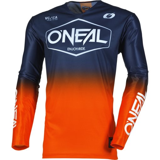 Foto de O&#039;Neal Maillot de Manga Larga Hombre - Mayhem - HEXX V.25 azul/naranja