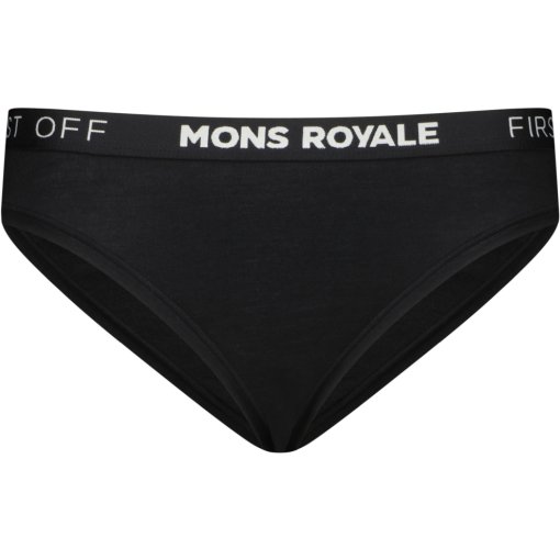 Foto de Mons Royale Slip Mujer - Folo Merino - negro
