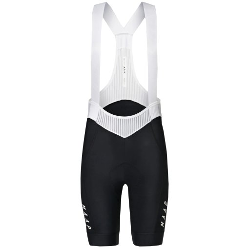 Foto de MAAP Culotte Corto con Tirantes Ciclismo Mujer - Team Bib Evo - negro/blanco