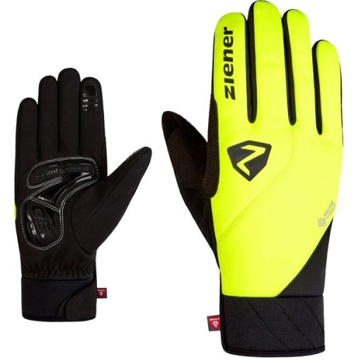 Foto de Ziener Guantes de Ciclismo - Donni WS PR - poison yellow