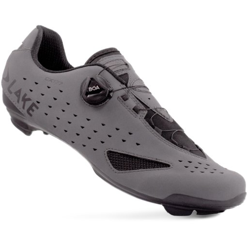 Foto de Lake Zapatillas Carretera Hombre - CX177 - gris mate/negro