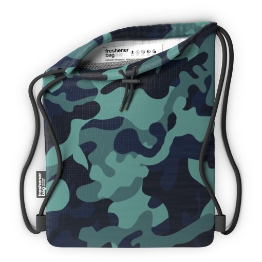 Produktbild von SmellWell Freshener Bag XL - Anti-Odor Turnbeutel - 20L - camo
