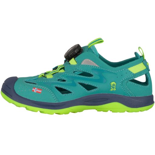 Productfoto van Trollkids Rondane Sandalen voor kinderen - Blue Coral/Mystic Blue/Cool Lime