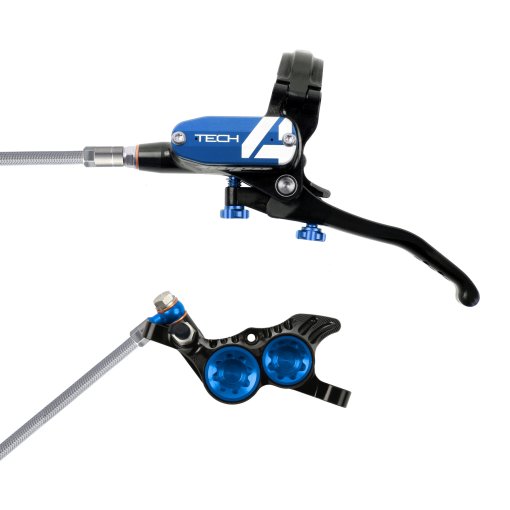 Hope Tech 4 V4 Disc Brake - black/purple - Lever right | BIKE24