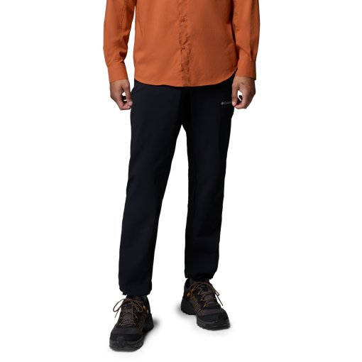 Picture of Columbia Essential Hike Brushed Back Pants Men - Black - Length 31&#039;&#039;