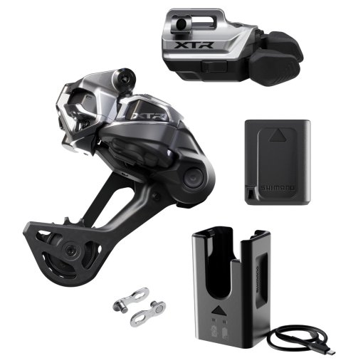 Immagine prodotto da Shimano Kit di Aggiornamento - XTR M9250 - Di2 | 1x12 Velocità - con RD-M9250-SGS / SW-M9250-IR