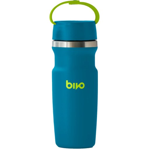 Photo produit de Bivo Trio Mini Gourde Isotherme + couvercle Ventura - 500 ml - ocean