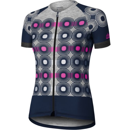 Produktbild von Dotout Flake Trikot Damen - blue/melange dark grey