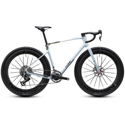 Picture of CUBE NUROAD C:62 SLT - Carbon Gravel Bike - 2027 - glacier / magenta