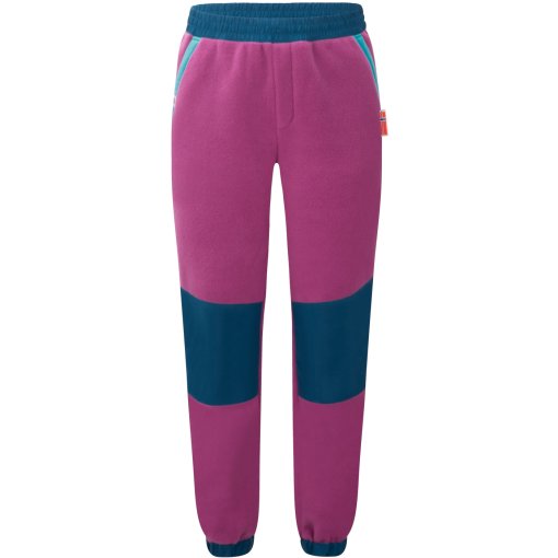 Foto de Trollkids Pantalones Polar Niño - Troll XT - Bright Berry/Madeira Blue/Lagoon Blue